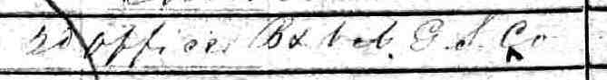 John Pickering's occupation (1851)